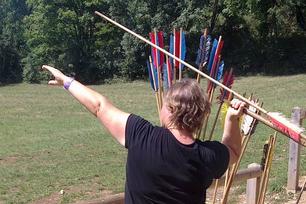 Chasse ancestrale à la ferme d'animation de Liepvre