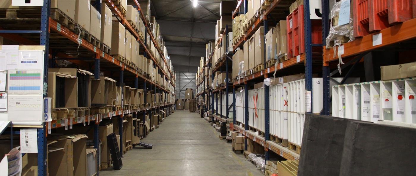 Entrepôt de Stockage de palettes de marchandises à Sélestat par le Pôle Travail des Tournesols